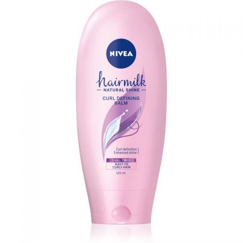 Nivea Hairmilk Natural Shine balsam do włosów podkreślający fale 125 ml