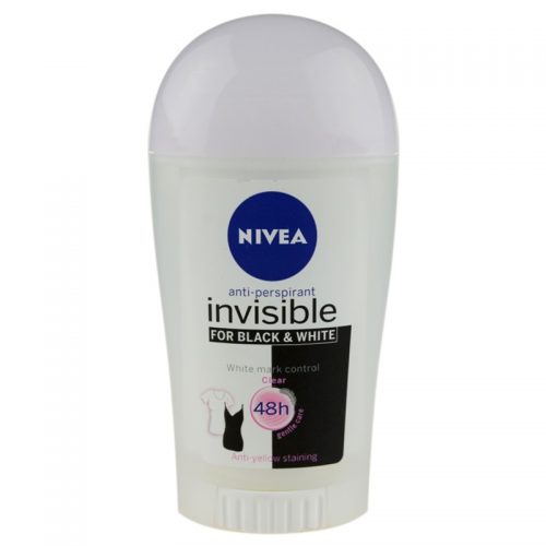 Nivea Invisible Black & White Clear antyperspirant 48h 40 ml