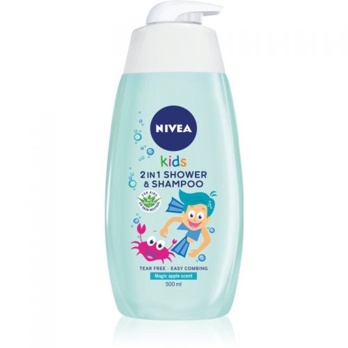 Nivea Kids Magic Apple szampon i żel pod prysznic dla dzieci 500 ml