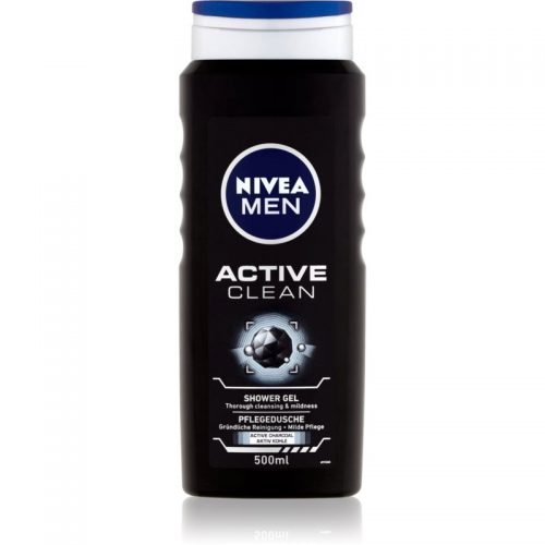 Nivea Men Active Clean żel pod prysznic do twarzy, ciała i włosów dla mężczyzn 500 ml