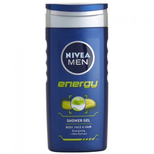 Nivea Men Energy żel pod prysznic do twarzy, ciała i włosów 250 ml
