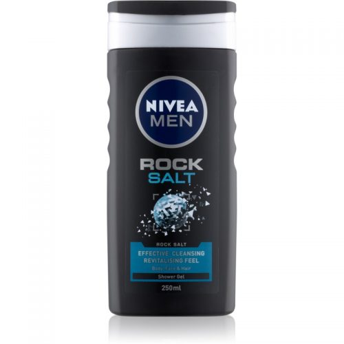 Nivea Men Rock Salt żel pod prysznic do twarzy, ciała i włosów 250 ml