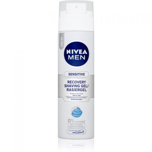 Nivea Men Sensitive żel do golenia do skóry wrażliwej i do okolic oczu 200 ml