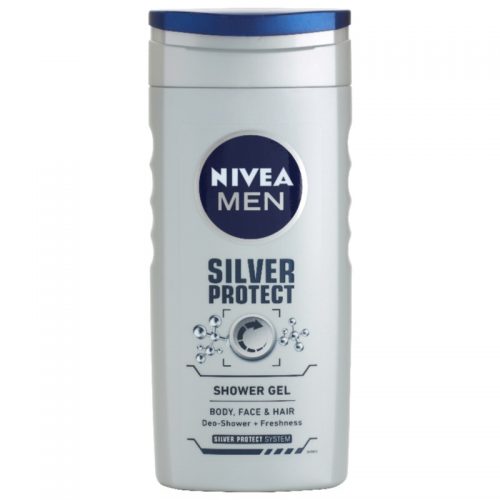 Nivea Men Silver Protect żel pod prysznic do twarzy, ciała i włosów 250 ml