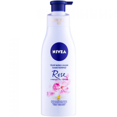 Nivea Rose & Argan Oil mleczko do ciała z olejem 200 ml