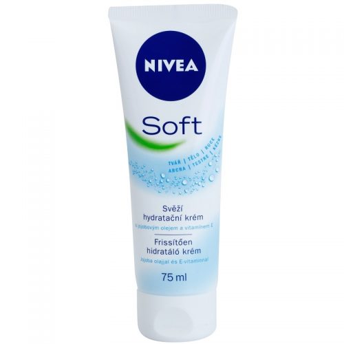 Nivea Soft świeży krem nawilżający w tubce 75 ml
