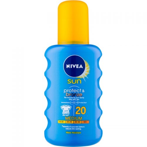 Nivea Sun Protect & Bronze intensywny spray do opalania SPF 20 200 ml