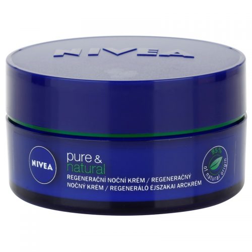 Nivea Visage Pure & Natural regenerujący krem na noc do wszystkich rodzajów skóry 50 ml