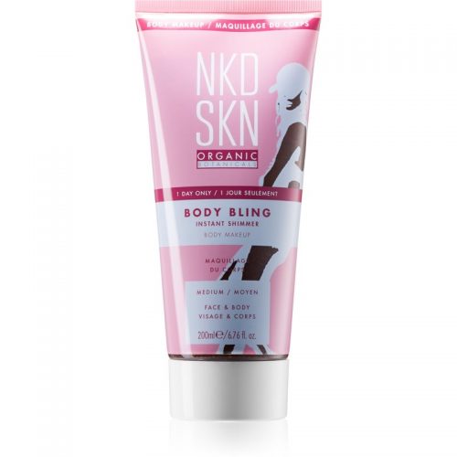 NKD SKN Body Bling brązujący żel do ciała i twarzy Medium 200 ml
