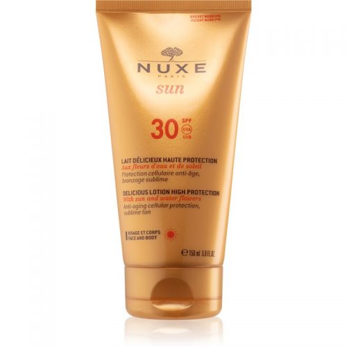 Nuxe Sun mleczko do opalania do twarzy i ciała SPF 30 150 ml