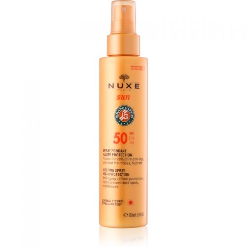 Nuxe Sun spray do opalania do ciała i twarzy SPF 50 150 ml