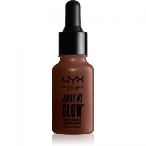 NYX Professional Makeup Away We Glow płynny rozświetlacz z zakraplaczem odcień 04 Untamed 12,6 ml