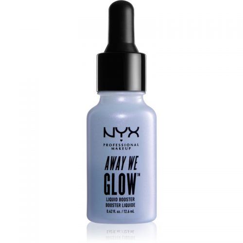 NYX Professional Makeup Away We Glow płynny rozświetlacz z zakraplaczem odcień 01 Zoned Out 12,6 ml