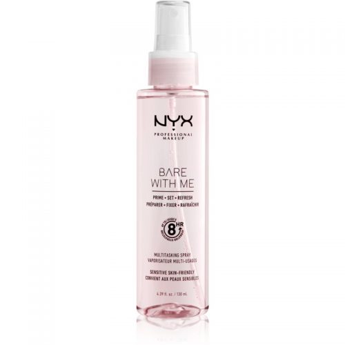 NYX Professional Makeup Bare With Me Prime-Set-Refresh Multitasking Spray lekki wielofunkcyjny spray 130 ml