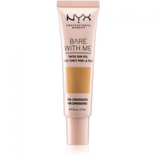 NYX Professional Makeup Bare With Me Tinted Skin Veil lekki podkład odcień 06 Golden Camel 27 ml