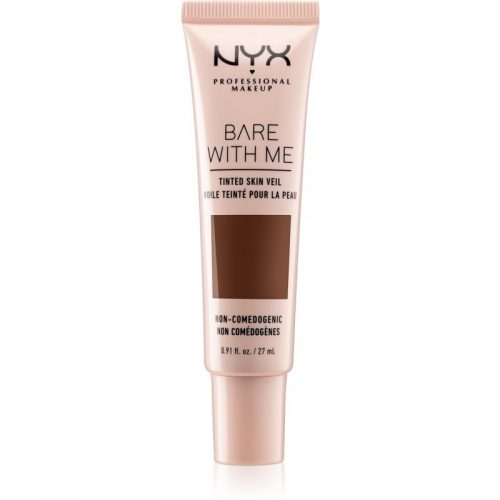 NYX Professional Makeup Bare With Me Tinted Skin Veil lekki podkład odcień 11 Deep Rich 27 ml
