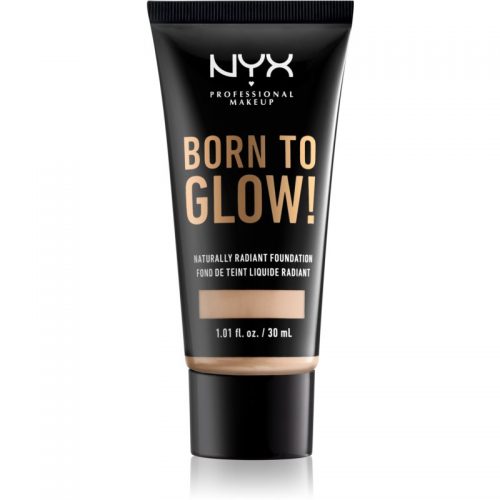 NYX Professional Makeup Born To Glow puder rozjaśniający w płynie odcień 02 Alabaster 30 ml