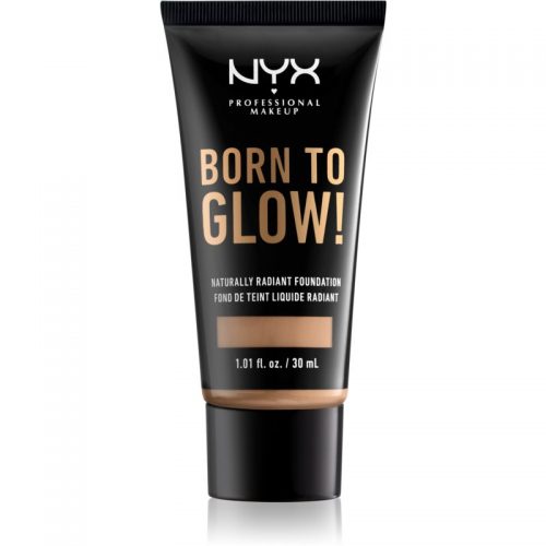 NYX Professional Makeup Born To Glow puder rozjaśniający w płynie odcień 12 Classic Tan 30 ml