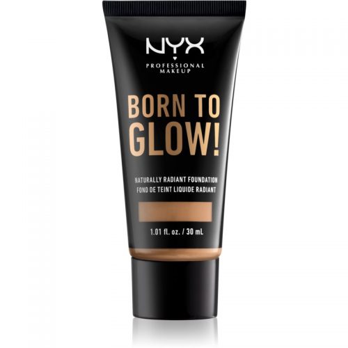 NYX Professional Makeup Born To Glow puder rozjaśniający w płynie odcień 12.5 Camel 30 ml