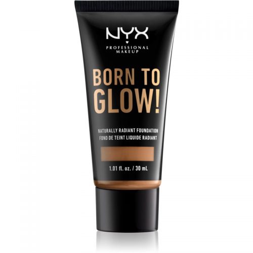 NYX Professional Makeup Born To Glow puder rozjaśniający w płynie odcień 15.9 Warm Honey 30 ml