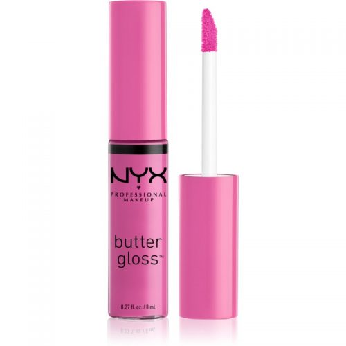 NYX Professional Makeup Butter Gloss błyszczyk do ust odcień 31 Cotton Candy 8 ml