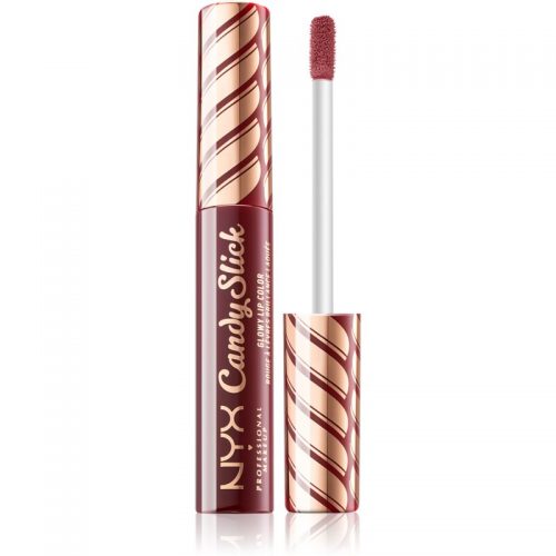 NYX Professional Makeup Candy Slick Glowy Lip Color błyszczyk do ust wysoko napigmentowany odcień 09 Single Serving 7,5 ml