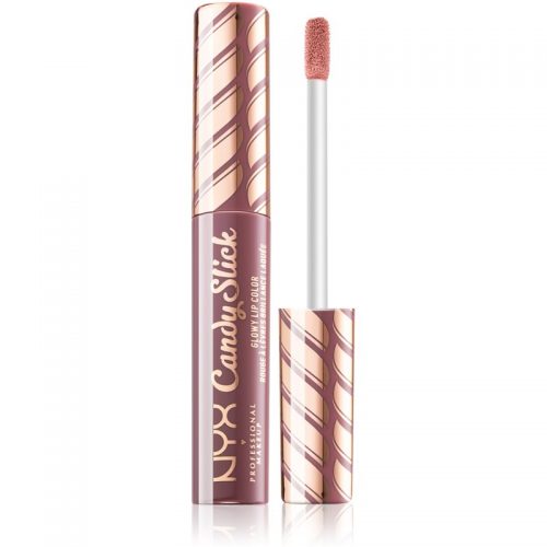 NYX Professional Makeup Candy Slick Glowy Lip Color błyszczyk do ust wysoko napigmentowany odcień 10 S’more Please 7,5 ml