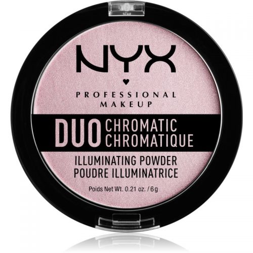 NYX Professional Makeup Duo Chromatic rozświetlacz odcień 02 Lavender Steel 6 g