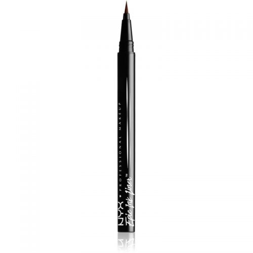 NYX Professional Makeup Epic Ink precyzyjny wodoodporny eyeliner odcień 02 Brown 1 ml