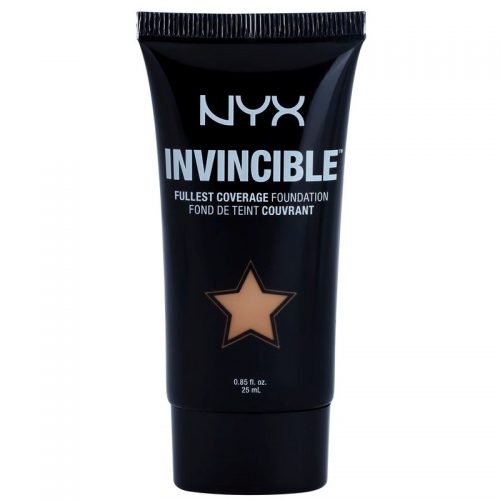 NYX Professional Makeup Invincible make up przeciw niedoskonałościom skóry odcień 07 Medium Beige 25 ml