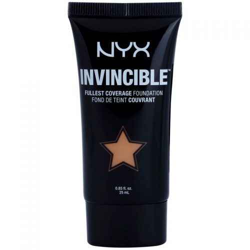 NYX Professional Makeup Invincible make up przeciw niedoskonałościom skóry odcień 06 Medium 25 ml
