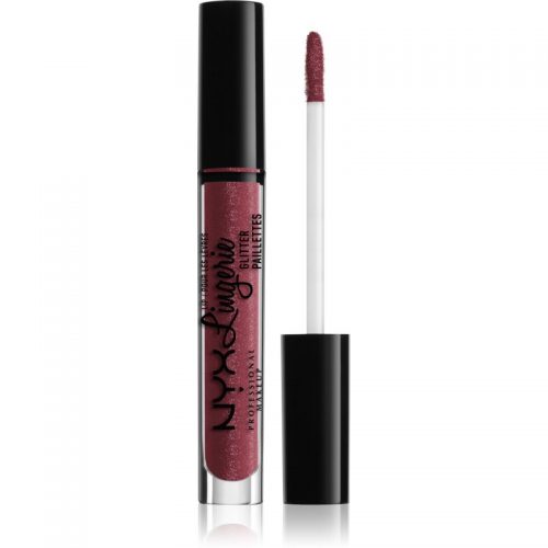 NYX Professional Makeup Lip Lingerie Glitter błyszczyk do ust z brokatem odcień 08 Euro Trash 3,4 ml