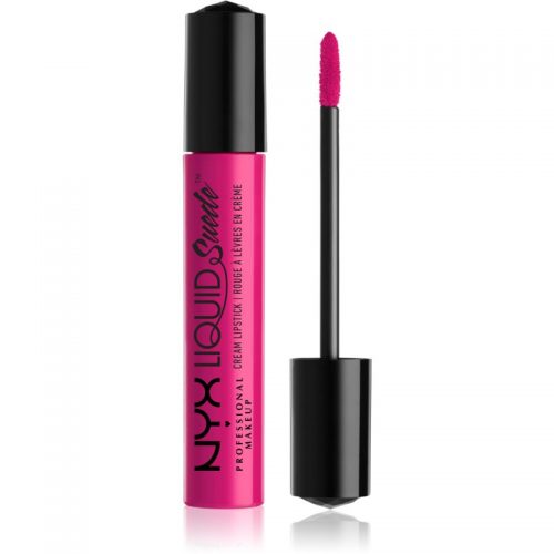 NYX Professional Makeup Liquid Suede™ Cream wodoodporna szminka w płynie z matowym finiszem odcień 08 Pink Lust 4 ml