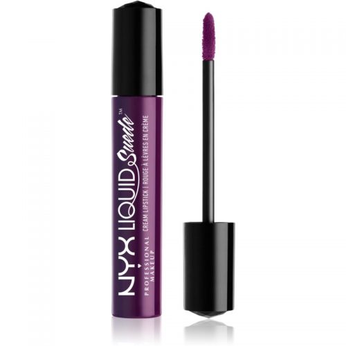 NYX Professional Makeup Liquid Suede™ Cream wodoodporna szminka w płynie z matowym finiszem odcień 19 Subversive Socialite 4 ml