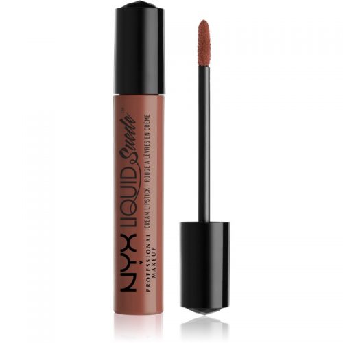 NYX Professional Makeup Liquid Suede™ Cream wodoodporna szminka w płynie z matowym finiszem odcień 07 Sandstorm 4 ml