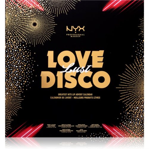 NYX Professional Makeup Love Lust Disco Greatest Hits kalendarz adwentowy 24 szt.