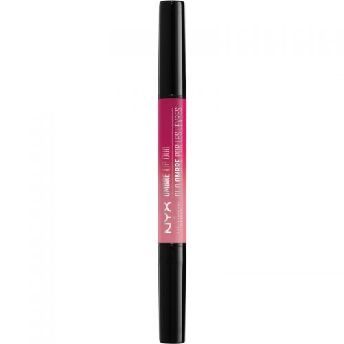 NYX Professional Makeup Ombre Lip Duo szminka + konturówka do ust odcień Pink Bubbles & Caviar 0,45 g + 0,14 g