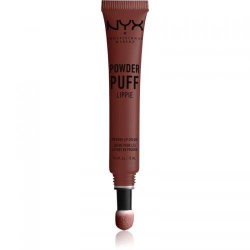 NYX Professional Makeup Powder Puff Lippie szminka z aplikatorem w formie gąbeczki odcień 01 Cool Intentions 12 ml