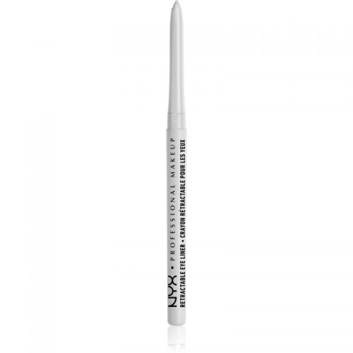 NYX Professional Makeup Retractable Eye Liner kremowa kredka do oczu odcień 01 White 0,34 g