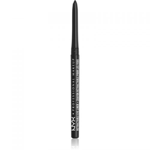 NYX Professional Makeup Retractable Eye Liner kremowa kredka do oczu odcień 02 Black 0,34 g