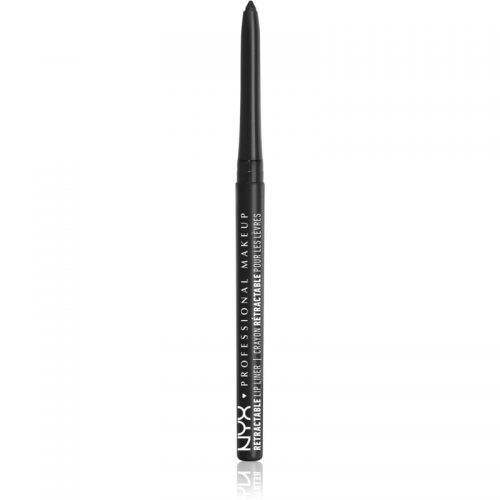 NYX Professional Makeup Retractable Lip Liner kremowa kredka do oczu odcień 19 Black Lips 0,35 g