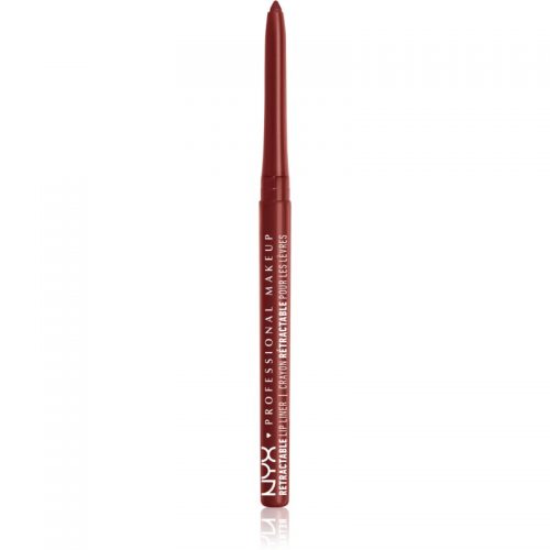NYX Professional Makeup Retractable Lip Liner kremowa kredka do oczu odcień 12 Dark Red 0,35 g
