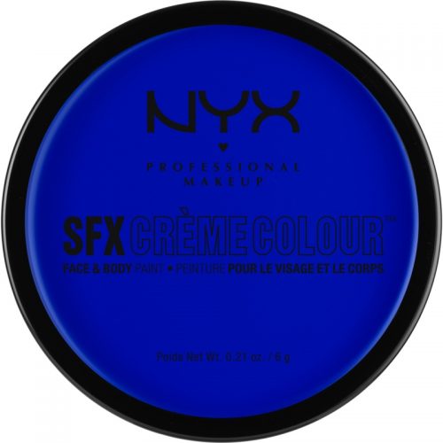 NYX Professional Makeup SFX Creme Colour™ make up do twarzy i ciała odcień 05 Blue 6 g