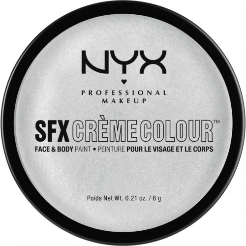 NYX Professional Makeup SFX Creme Colour™ make up do twarzy i ciała odcień 12 Silver 6 g