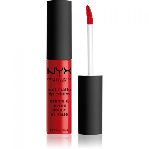 NYX Professional Makeup Soft Matte Lip Cream lekka matowa szminka w płynie odcień 01 Amsterdam 8 ml