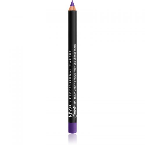 NYX Professional Makeup Suede Matte Lip Liner matowa kredka do ust odcień 10 Amethyst 1 g