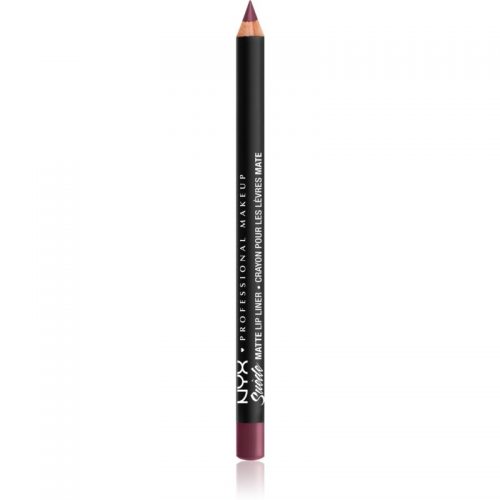 NYX Professional Makeup Suede Matte Lip Liner matowa kredka do ust odcień 35 Prune 1 g