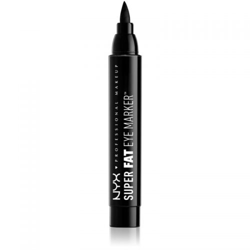 NYX Professional Makeup Super Fat Eye Marker eyeliner w pisaku odcień Carbon Black 3 ml