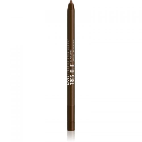 NYX Professional Makeup Tres Jolie Gel Pencil żelowa kredka do oczu odcień 02 Brown 0,5 g