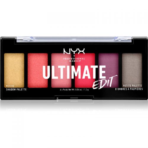 NYX Professional Makeup Ultimate Edit Petite Shadow paleta cieni do powiek odcień 03 Phoenix 6×1,2 g